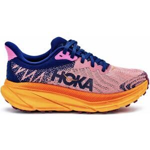 HOKA Rincon 4 Running Shoes Women Size 10 Pink Orange Navy Lightweight Sneakers